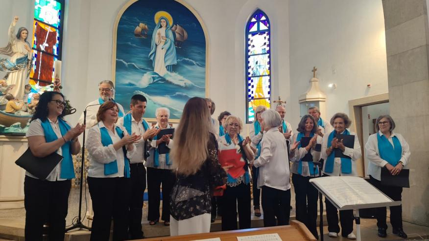 Dezenas de pessoas assistiram ao Concerto  de Primavera 